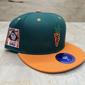 NEW 7 1/2 Arlington Heights Carrots Anwar x Ebbets Field Flannels Fitted Cap Hat